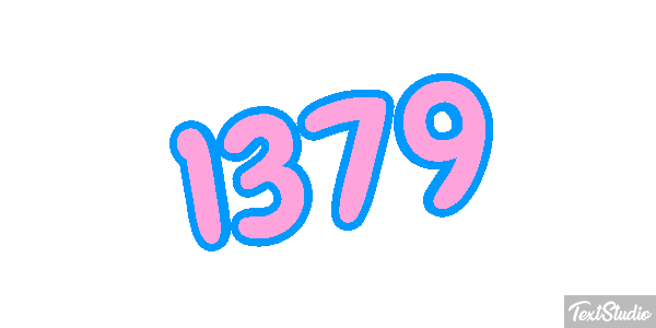 1379 Text effect
