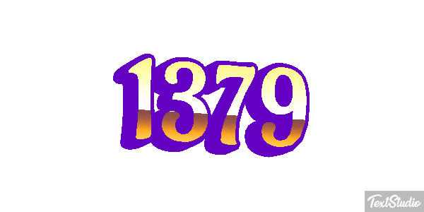 1379 Text effect