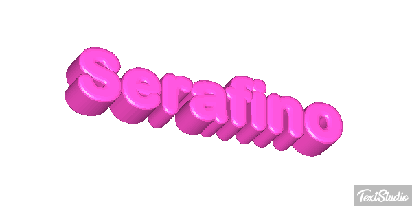 Serafino Текстовый эффект