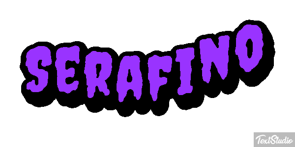 Serafino Текстовый эффект