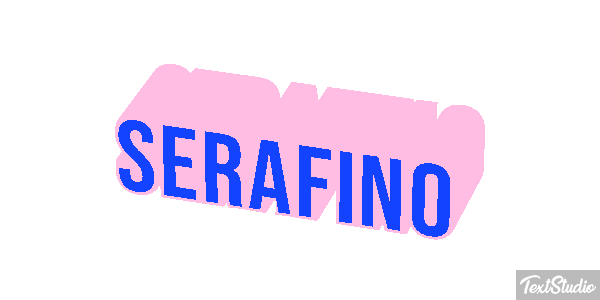 Serafino Текстовый эффект