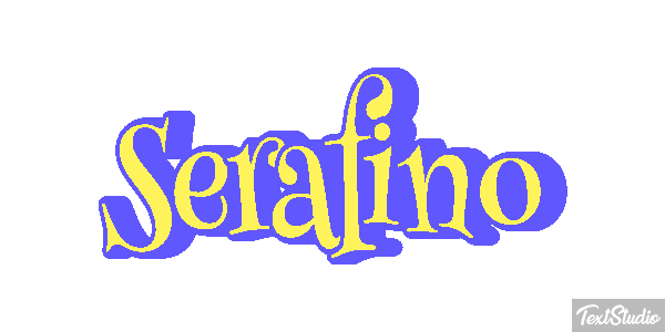 Serafino Текстовый эффект