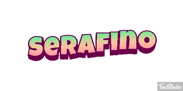 Serafino Текстовый эффект