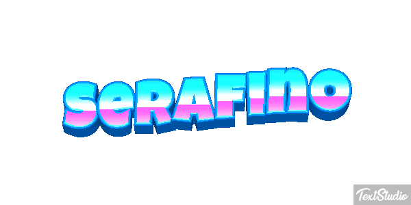Serafino Текстовый эффект