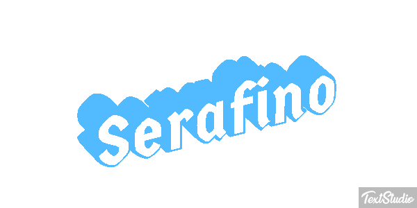 Serafino Текстовый эффект