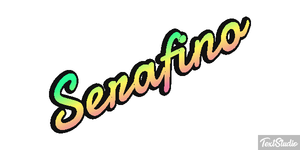 Serafino Текстовый эффект