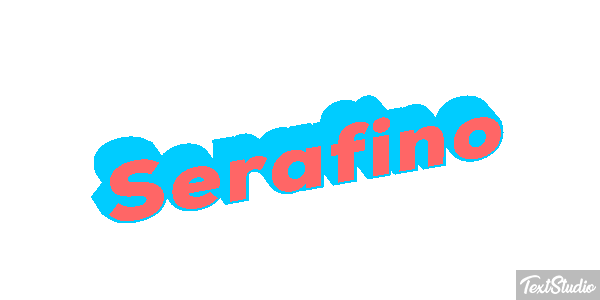 Serafino Текстовый эффект
