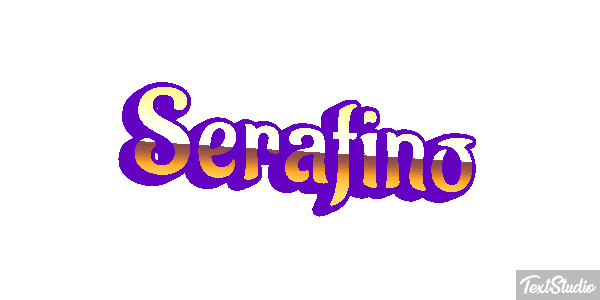 Serafino Текстовый эффект