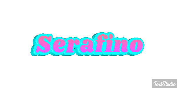 Serafino Текстовый эффект