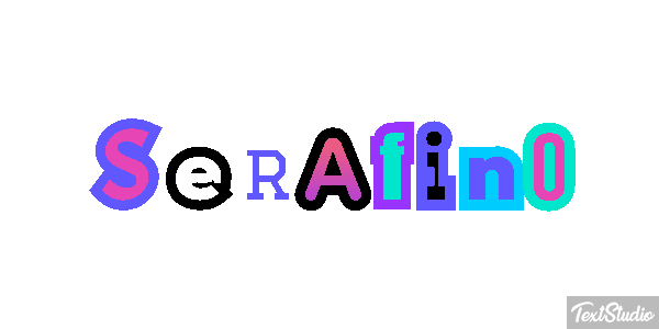 Serafino Текстовый эффект