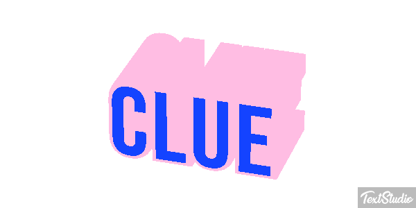 Clue Effetto testo