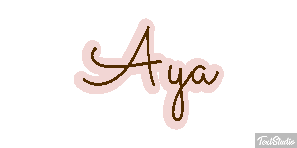 Aya Efeito do texto
