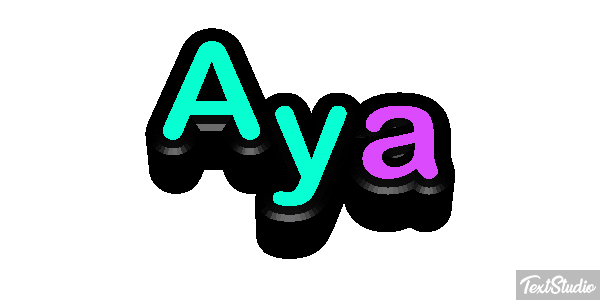 Aya Efeito do texto