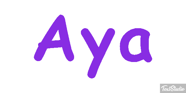 Aya Efeito do texto
