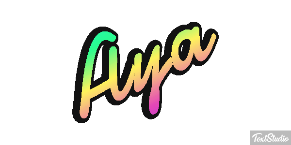 Aya Efeito do texto