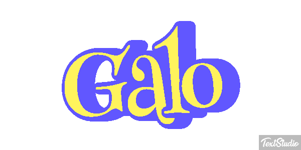 Galo Efeito do texto