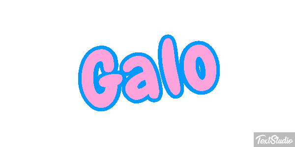 Galo Efeito do texto