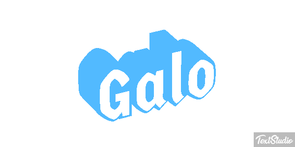 Galo Efeito do texto