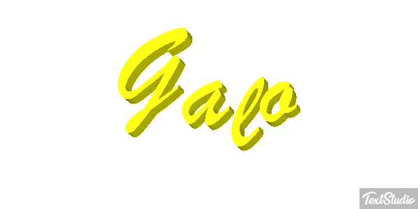 Galo Efeito do texto