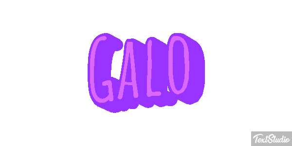 Galo Efeito do texto
