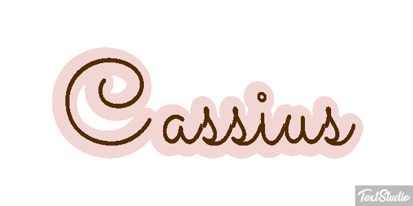 Cassius Texteffekt