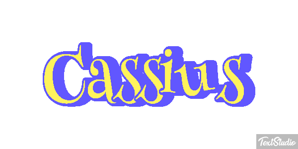 Cassius Texteffekt