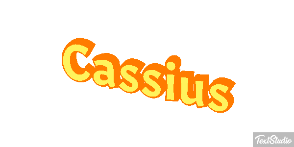 Cassius Texteffekt