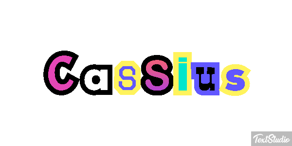 Cassius Texteffekt