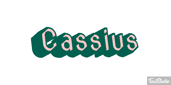 Cassius Texteffekt