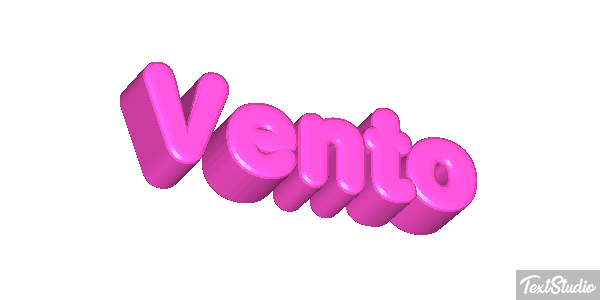 Vento Efeito do texto