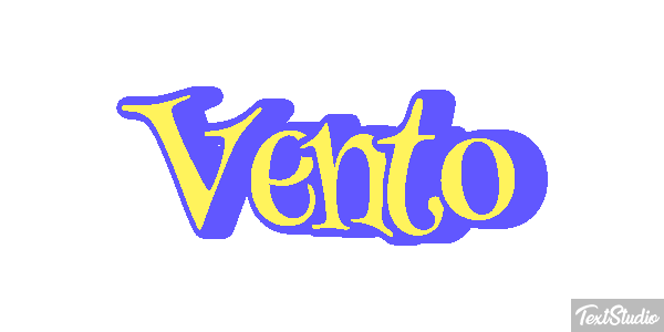 Vento Efeito do texto