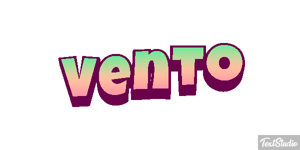 Vento Efeito do texto