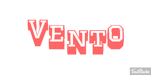 Vento Efeito do texto