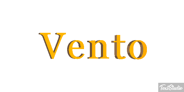 Vento Efeito do texto