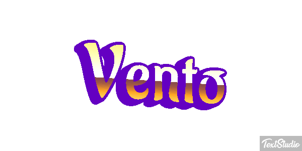 Vento Efeito do texto