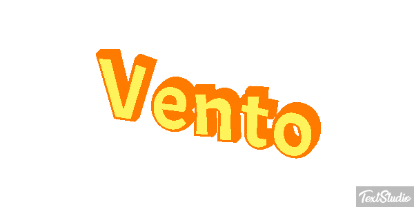 Vento Efeito do texto