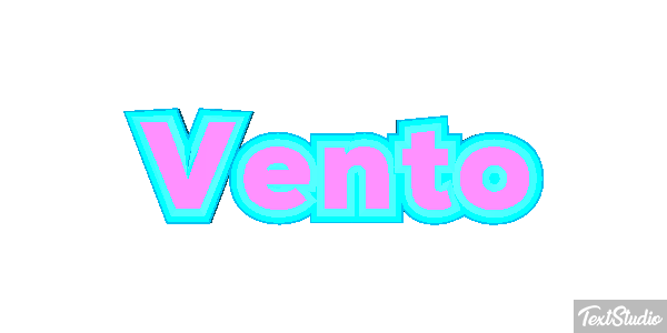 Vento Efeito do texto