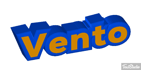 Vento Efeito do texto