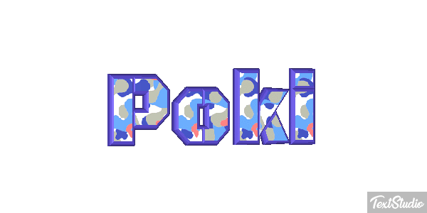 Poki Effetto testo