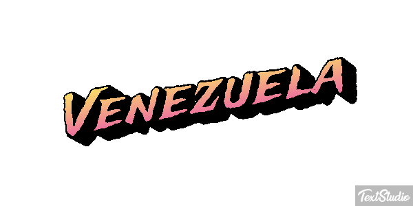 Venezuela Text effect