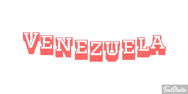 Venezuela Text effect
