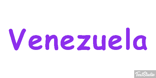 Venezuela Text effect