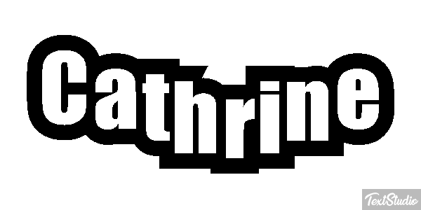 Cathrine Text effect