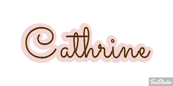 Cathrine Text effect