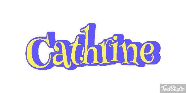 Cathrine Text effect