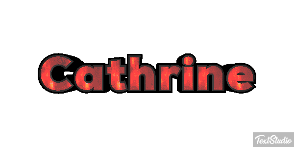 Cathrine Text effect