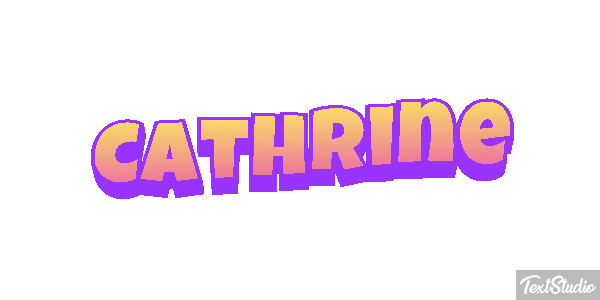 Cathrine Text effect