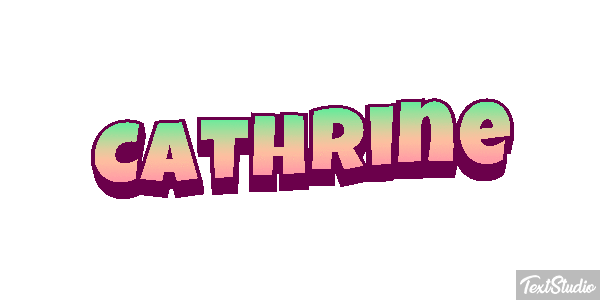 Cathrine Text effect