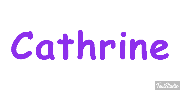 Cathrine Text effect
