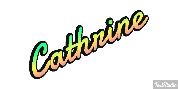 Cathrine Text effect